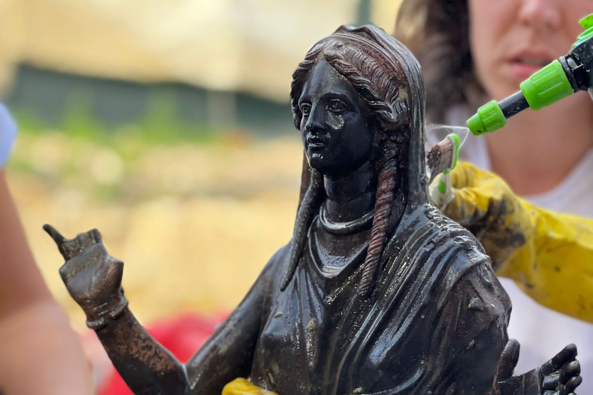 The bronze statues discovered in San Casciano dei Bagni in a special exhibition at the Quirinale