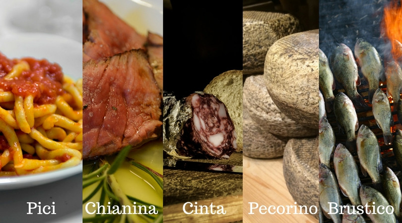 I sei prodotti gastronomici must-eat in Valdichiana Senese